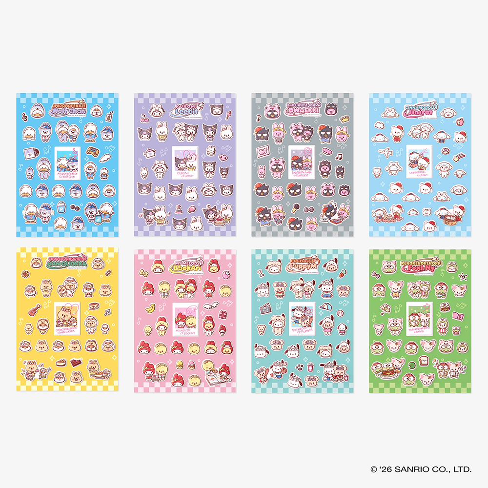 [PRE-ORDER] SKZOO×SANRIO CHARACTERS STICKER