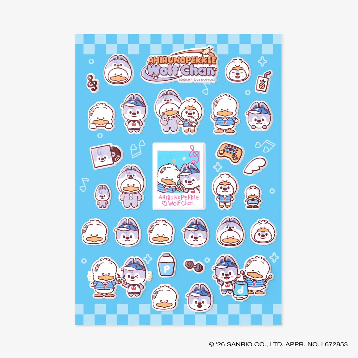 [PRE-ORDER] SKZOO×SANRIO CHARACTERS STICKER