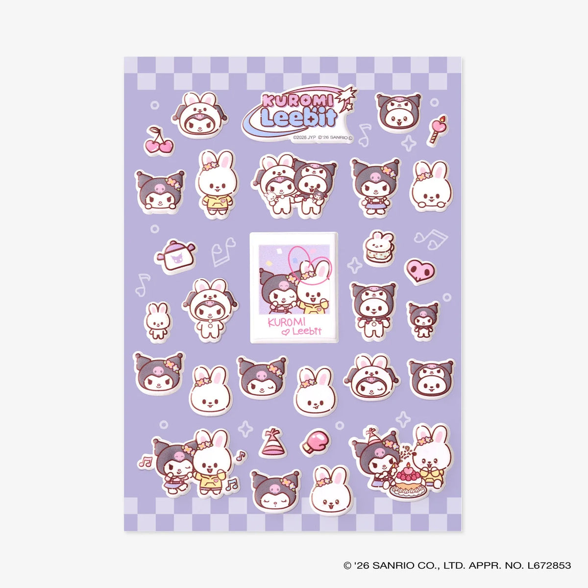 [PRE-ORDER] SKZOO×SANRIO CHARACTERS STICKER