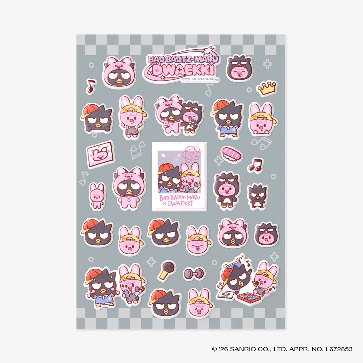 [PRE-ORDER] SKZOO×SANRIO CHARACTERS STICKER