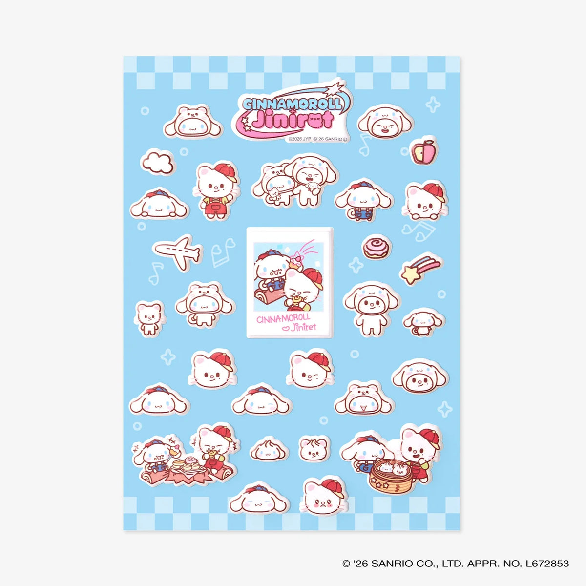 [PRE-ORDER] SKZOO×SANRIO CHARACTERS STICKER