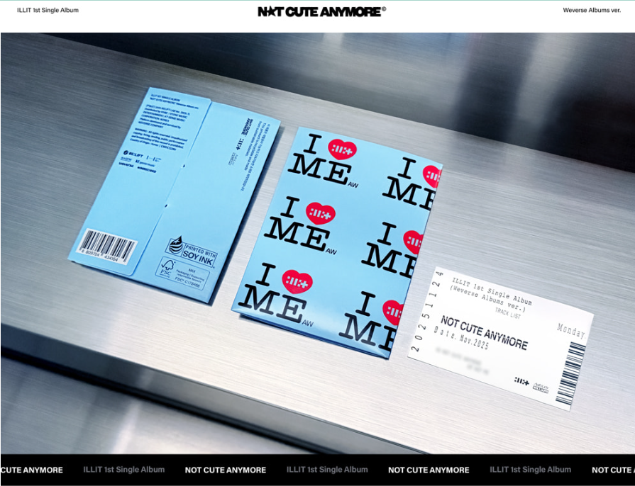 [NEW] ILLIT - [NOT CUTE ANYMORE] (Weverse Albums ver.)