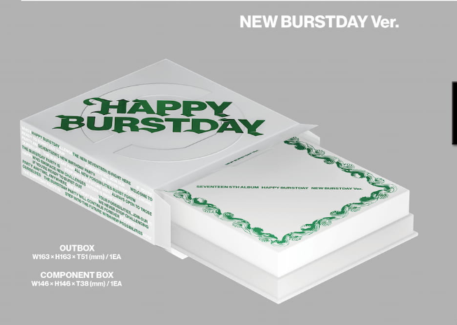 SEVENTEEN - 5th Full Album - [HAPPY BURSTDAY] (New Escape/ New Myself/ New Burstday Ver.)