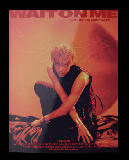 KAI - 4th Mini Album - [Wait On Me] (Photo Book Ver.) (Driver/ Ruler Ver.)