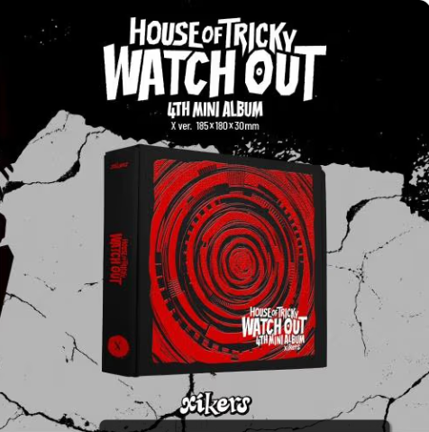 xikers – 2nd Mini Album – [HOUSE OF TRICKY : WATCH OUT] (Tricky/ X/ Hiker Ver.)