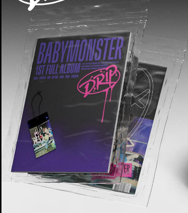 BABYMONSTER - 1st Full Album - [DRIP] (ZIP LOCK/ BINDER Ver.)