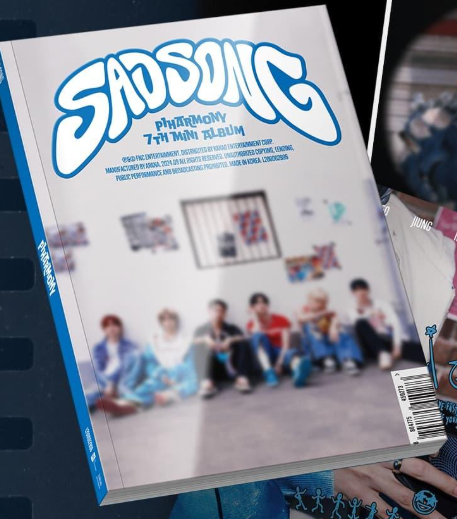 P1Harmony - 7th Mini Album - [SAD SONG] (Standard Ver.) (S/ A/ D Ver.)