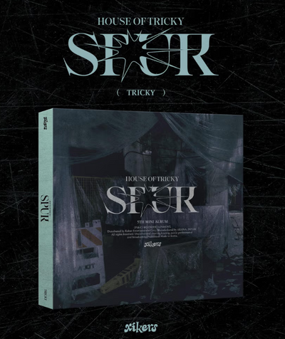 xikers - 5th Mini Album - [HOUSE OF TRICKY : SPUR] (Tricky/ X/ Hiker Ver.)