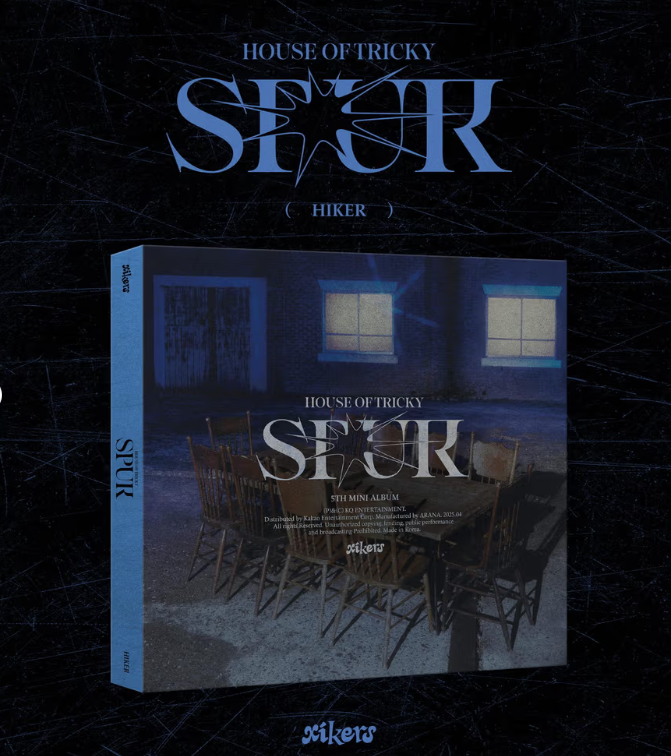 xikers - 5th Mini Album - [HOUSE OF TRICKY : SPUR] (Tricky/ X/ Hiker Ver.)