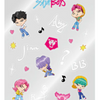 K-POP DEMON HUNTERS - Official Lightstick Deco Sticker Pack
