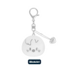 [PRE-ORDER] Stray Kids [dominATE : celebrATE] Official Merch - SKZOO FACE KEYRING SILVER Ver.