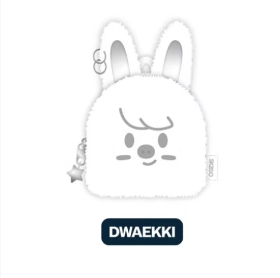 [PRE-ORDER] Stray Kids [dominATE : celebrATE] Official Merch -  SKZOO Original Backpack Silver Ver.