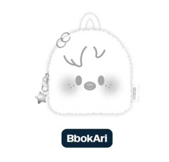 [PRE-ORDER] Stray Kids [dominATE : celebrATE] Official Merch -  SKZOO Original Backpack Silver Ver.