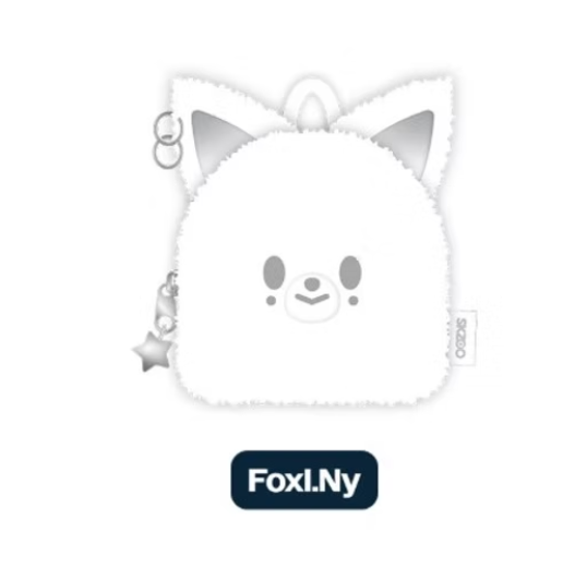 [PRE-ORDER] Stray Kids [dominATE : celebrATE] Official Merch -  SKZOO Original Backpack Silver Ver.