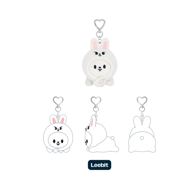 [NEW] Stray Kids [dominATE : celebrATE] Official Merch - Keyring Lying Ver.