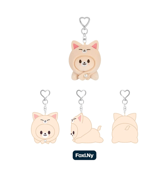 [NEW] Stray Kids [dominATE : celebrATE] Official Merch - Keyring Lying Ver.