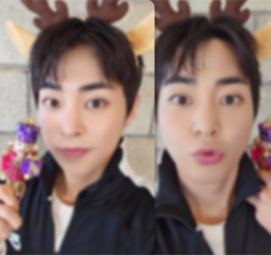 EXO - Pink Christmas Limited Edition - Photo Card (Random)