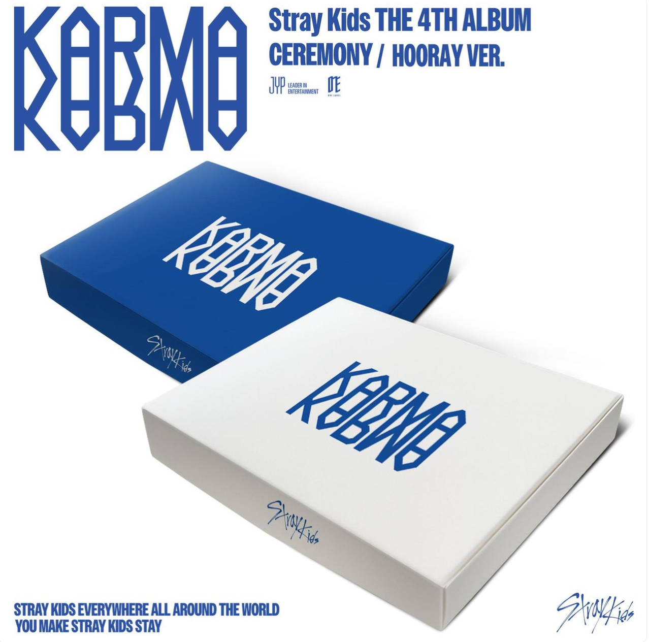 Stray Kids - 4th Full Album - [KARMA] (Ceremony/ Hooray Ver.)