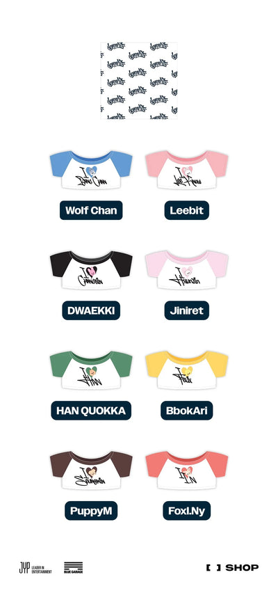 [PRE-ORDER] Stray Kids [dominATE : celebrATE] Official Merch - SKZOO STANDING PLUSH OUTFIT