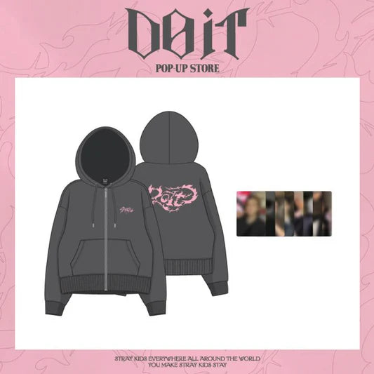 [NEW] Stray Kids – PopUp Store [DO IT] (ZIP-UP HOODIE)