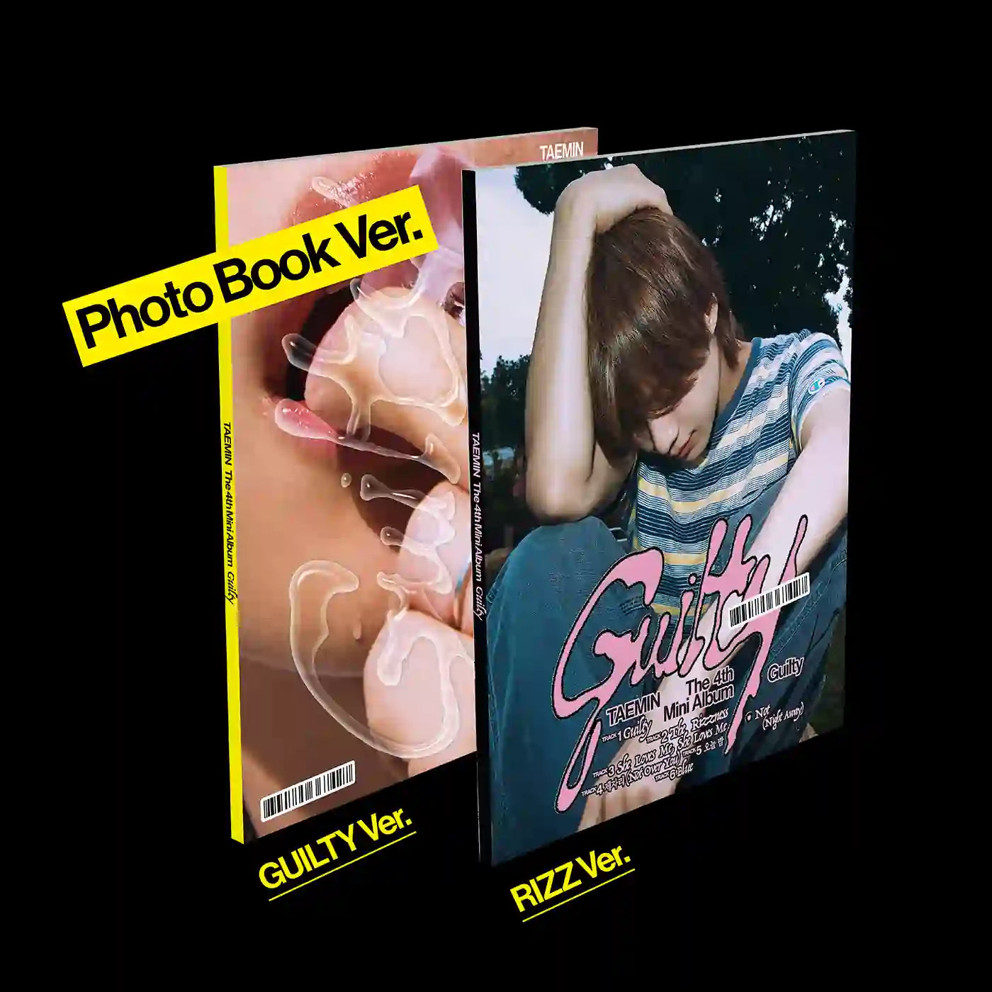 TAEMIN - 4th Mini Album - [Guilty] (Photo Book Ver.) (Guilty/ Rizz Ver.)