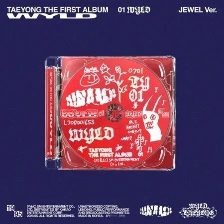 TAEYONG - 1st Full Album - [WYLD] (Jewel Case Ver.)