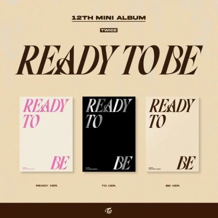 TWICE - 12th Mini Album - [READY TO BE]