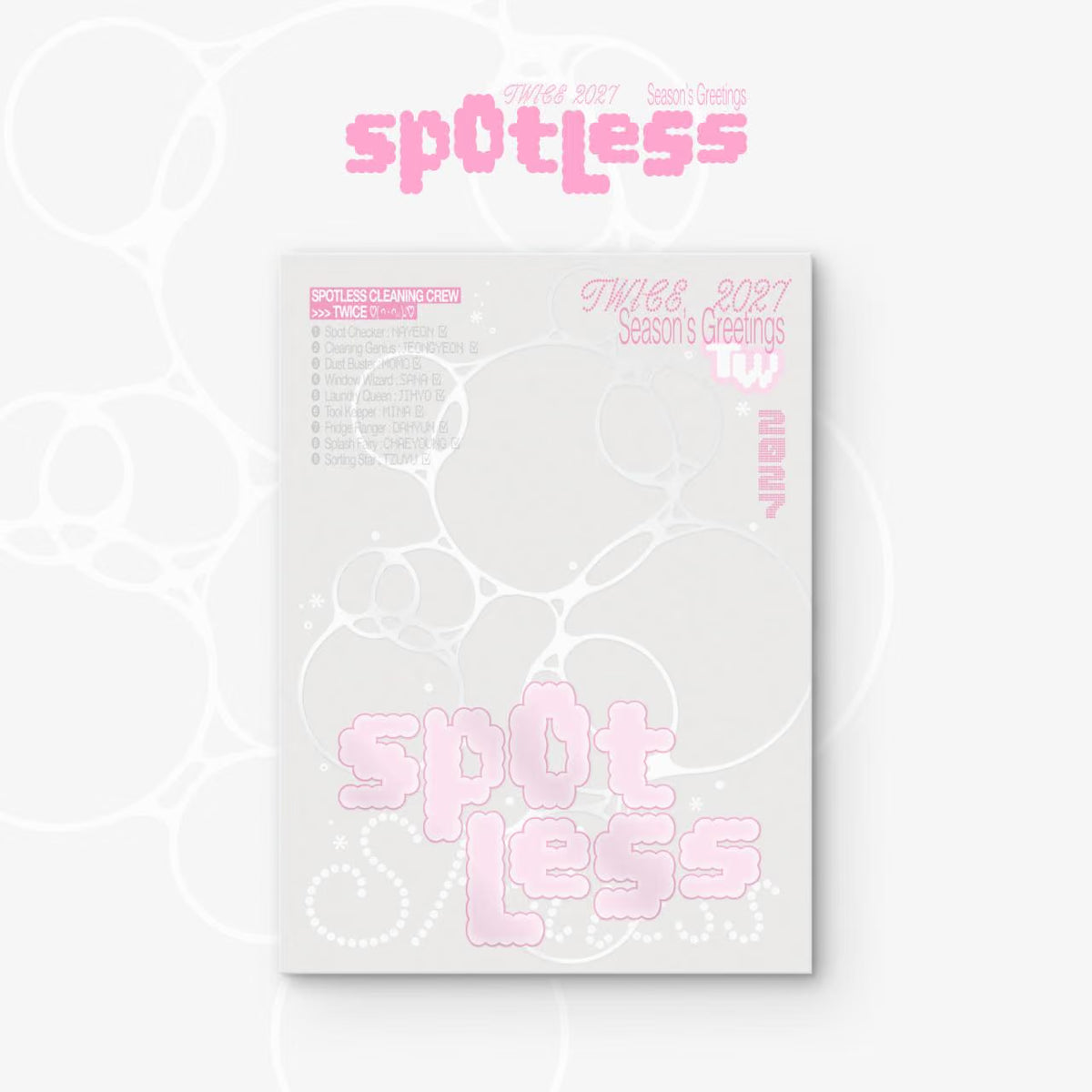 [POB][PRE-ORDER] TWICE 2027 Season's Greetings [Spotless]
