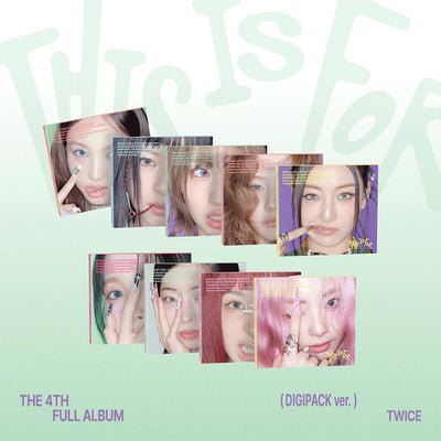TWICE - 4th Full Album - [THIS IS FOR] (DIGIPACK ver.)