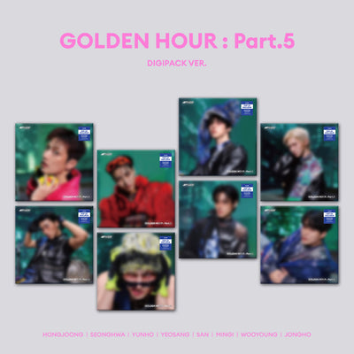 ATEEZ - GOLDEN HOUR : Part.5 (DIGIPACK VER.)