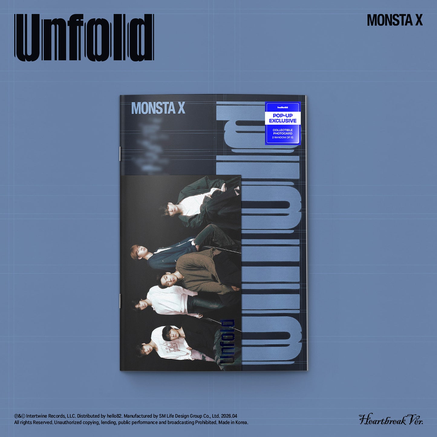 MONSTA X - UNFOLD (POP-UP Exclusive)