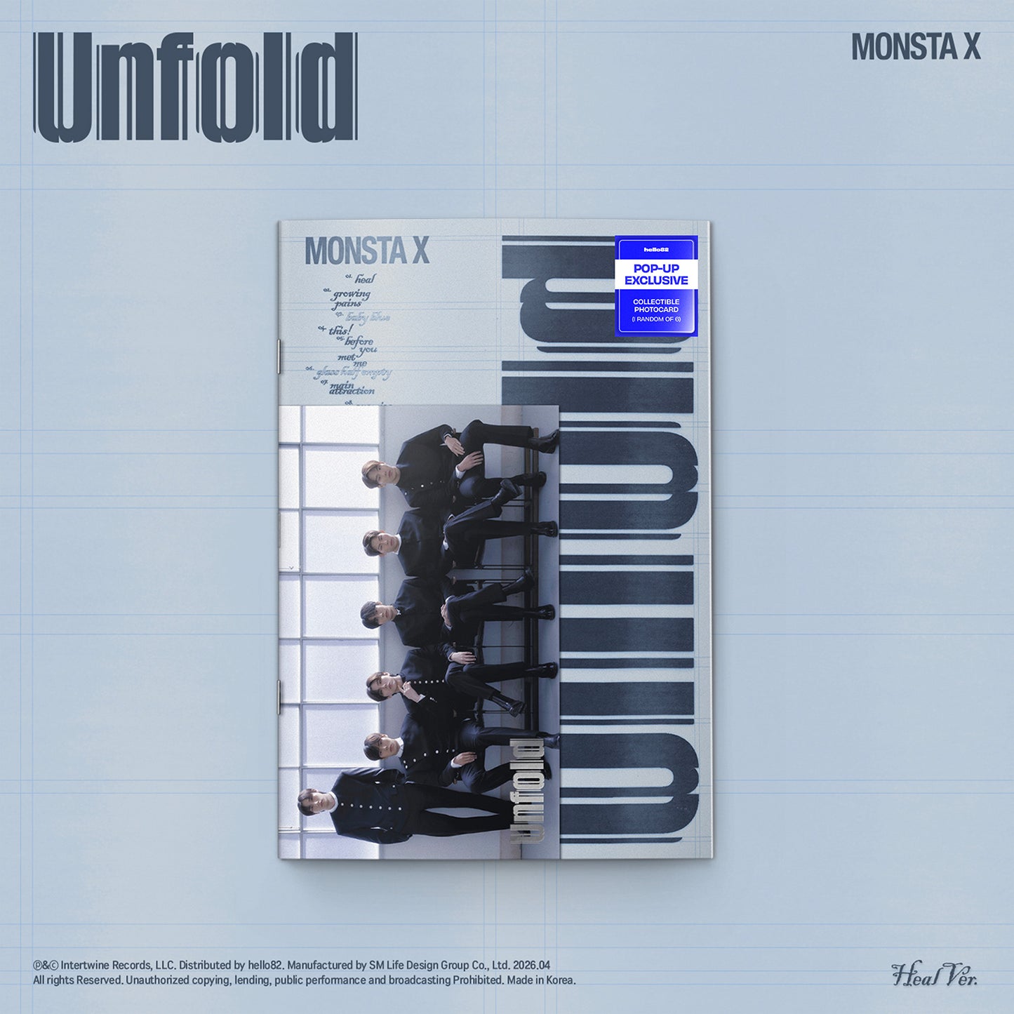 MONSTA X - UNFOLD (POP-UP Exclusive)