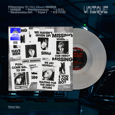 P1Harmony - UNIQUE (Vinyl Ver.) - POP-UP Exclusive