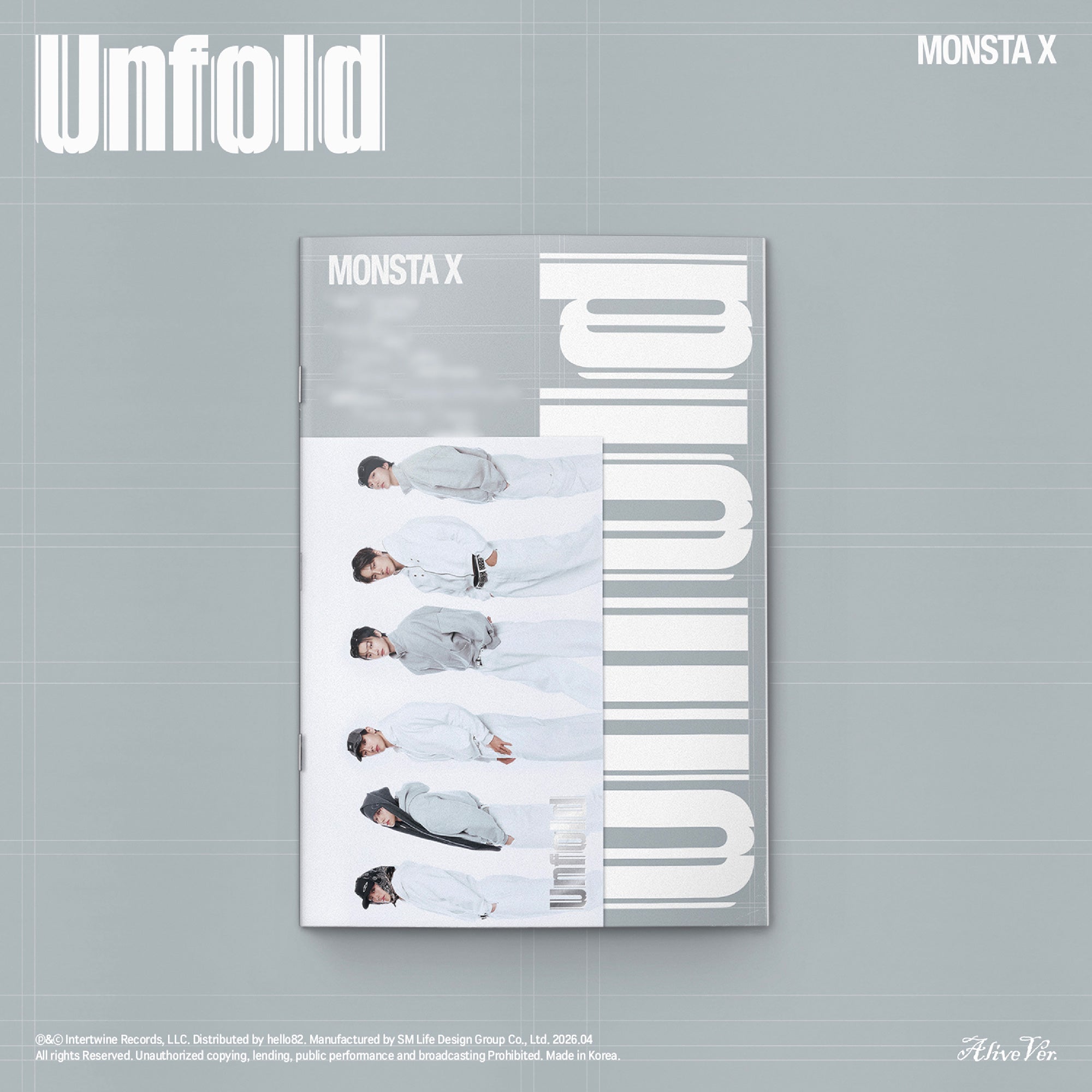 Signed] MONSTA X - UNFOLD – K-playground K-pop Store & Photocards
