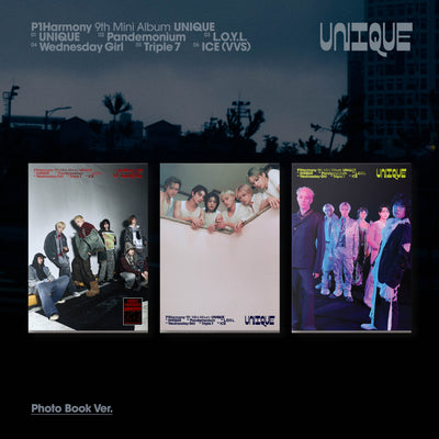 [Signed] P1Harmony - UNIQUE - Europe Exclusive
