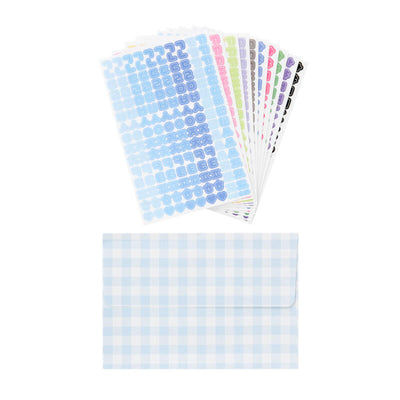 Transparent Hangul Sticker Pack