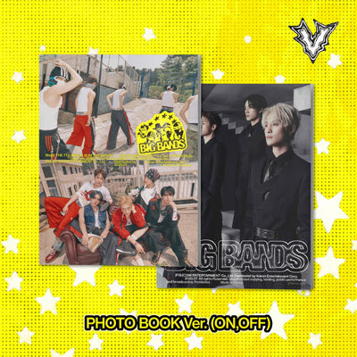 WayV - 7th Mini Album - [BIG BANDS] (PHOTO BOOK Ver.) (ON/ OFF Ver.)
