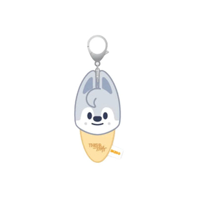 [PRE-ORDER] Stray Kids - THIS & THAT POP-UP Merch - PLUSH KEYRING (ICECREAM Ver.)