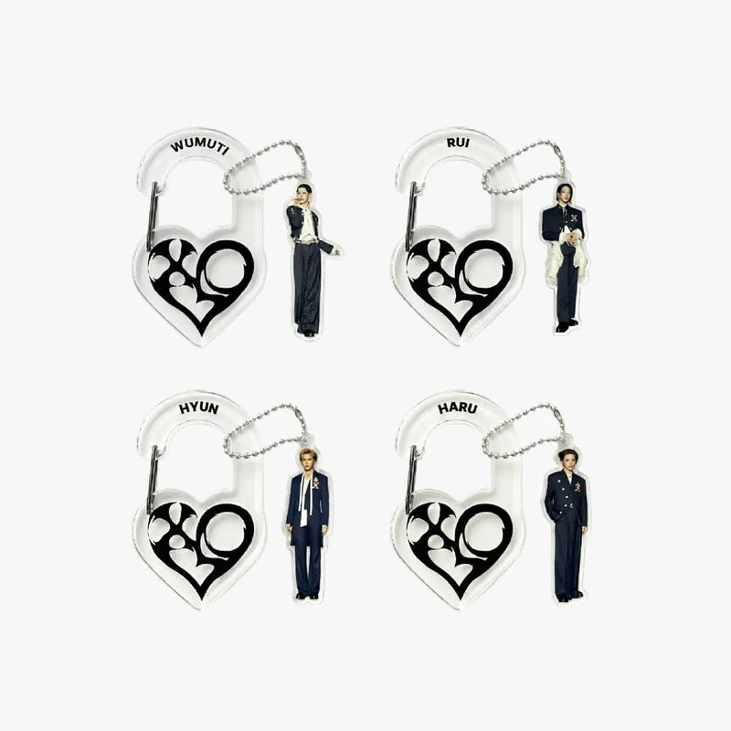 XLOV - ACRYLIC CARABINER KEYRING [2026 ASIA TOUR 'SERVING-X' OFFICIAL CONCERT MD]