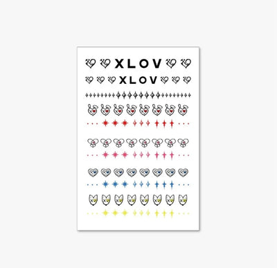 XLOV - NAIL STICKERS [2026 ASIA TOUR 'SERVING-X' OFFICIAL CONCERT MD]