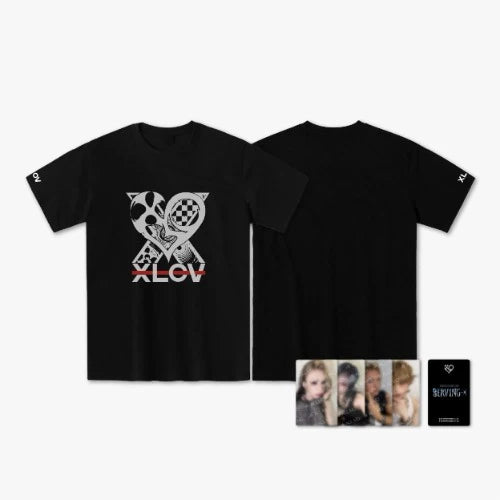 XLOV - Oversized short-sleeve T-shirt [2026 ASIA TOUR 'SERVING-X' OFFICIAL CONCERT MD]