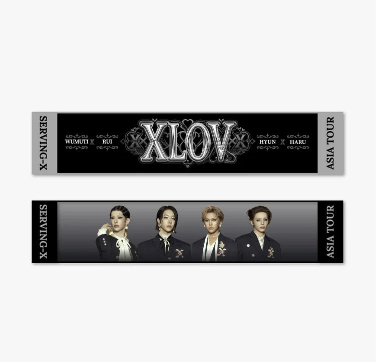 XLOV - TOWEL SLOGAN [2026 ASIA TOUR 'SERVING-X' OFFICIAL CONCERT MD]