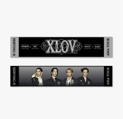 XLOV - TOWEL SLOGAN [2026 ASIA TOUR 'SERVING-X' OFFICIAL CONCERT MD]