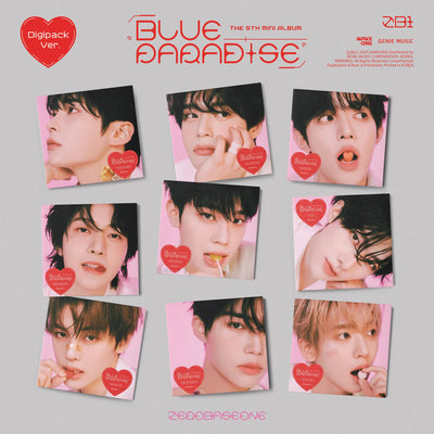 ZEROBASEONE - 5th Mini Album - [BLUE PARADISE] (Digipack Ver.)