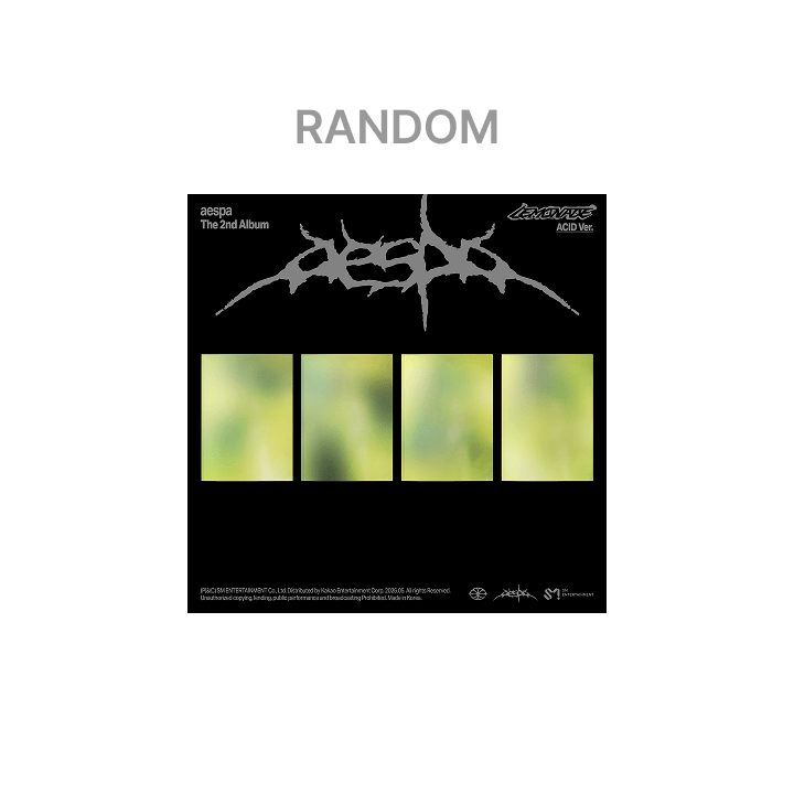 [PRE-ORDER] AESPA - 2ND ALBUM [LEMONADE] (ACID Ver.) (RANDOM)
