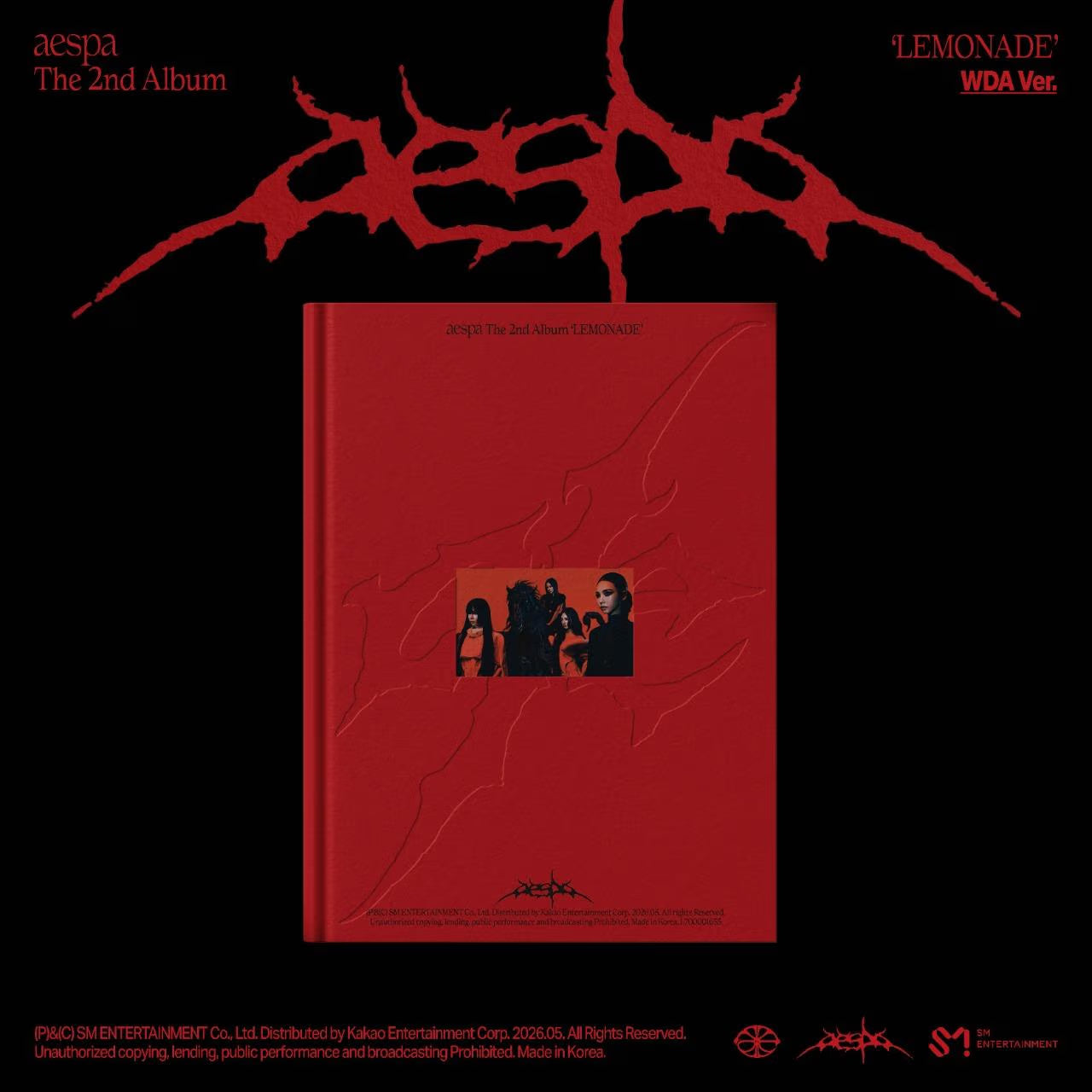 AESPA - 2ND ALBUM [LEMONADE] (WDA Ver.)