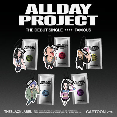 [NEW] ALLDAY PROJECT - The Debut Single - [FAMOUS] CARTOON ver. (Random)