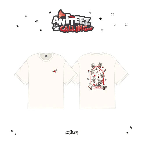 [PRE-ORDER] ATEEZ - [ANITEEZ IN CALLING] T-shirt Cream