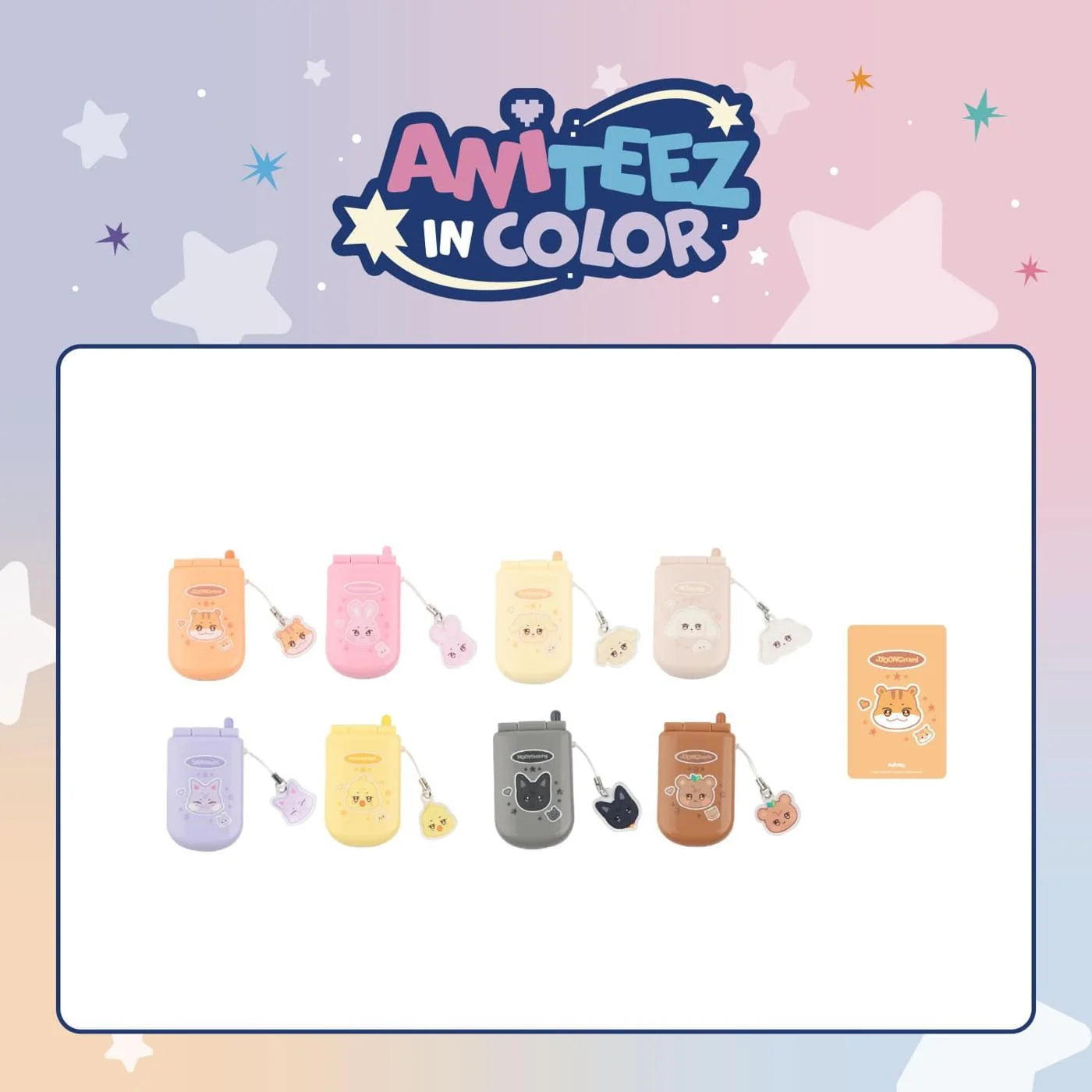 [PRE-ORDER] ATEEZ - [ANITEEZ IN COLOR] MINIATURE PHONE SET
