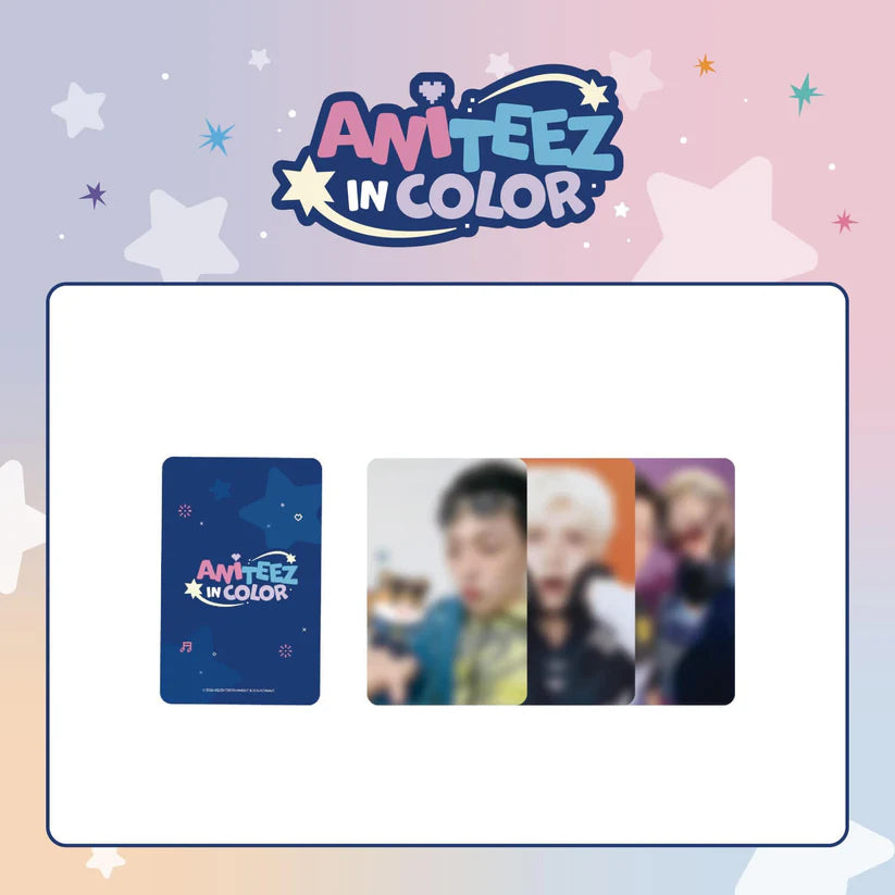[PRE-ORDER] ATEEZ - [ANITEEZ IN COLOR] RANDOM TRADING CARD
